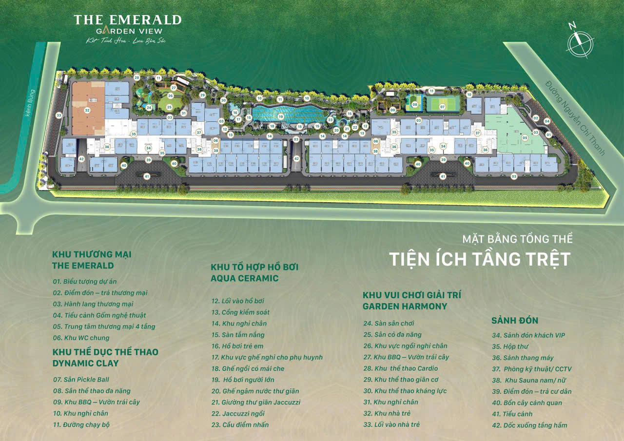 CĂN HỘ THE EMERALD GARDEN VIEW