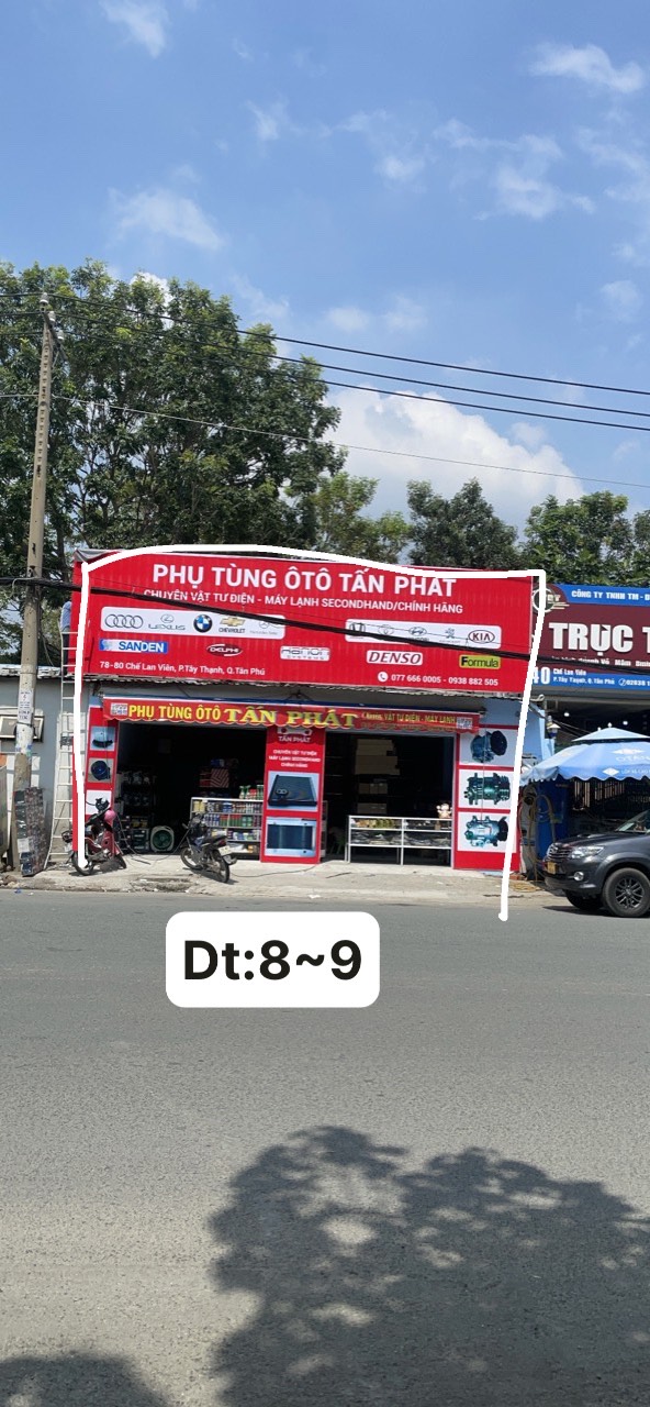 Cho thuê mặt bằng đường chế lan viên tân phú