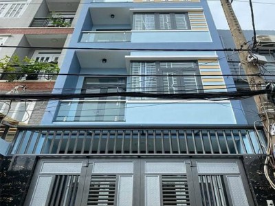 NHÀ MỚI ĐẸP Ở NGAY  - 5 TẦNG - XE HƠI ĐẬU TRONG NHÀ. (5x15) 94,2m2 